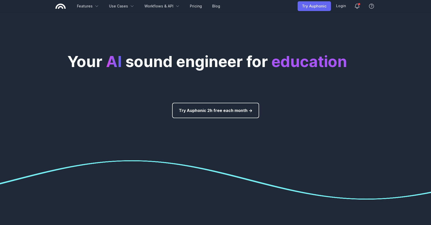 Auphonic screenshot