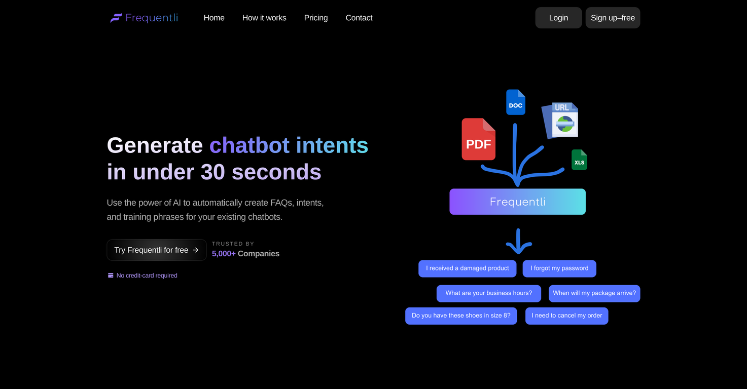 Frequentli screenshot