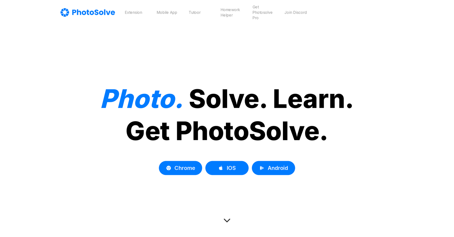 PhotoSolve screenshot