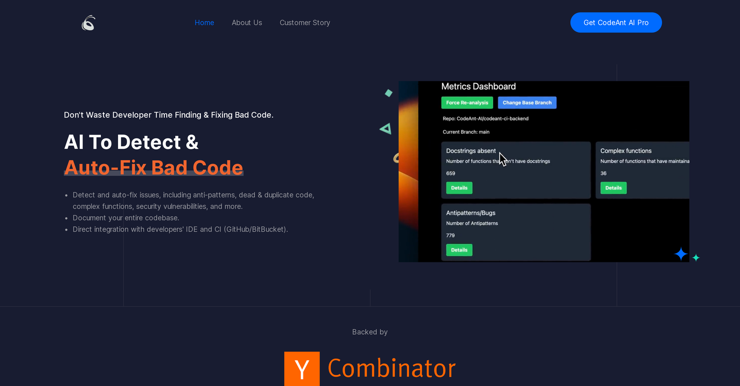 CodeAnt AI screenshot