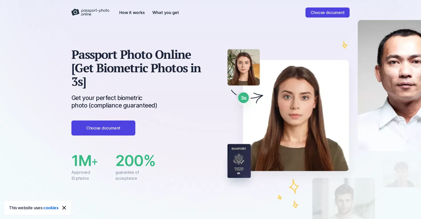 Passport Photo Online screenshot