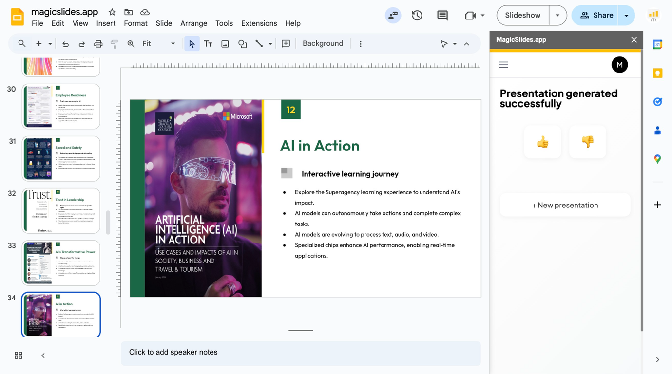 GPT for Slides screenshot