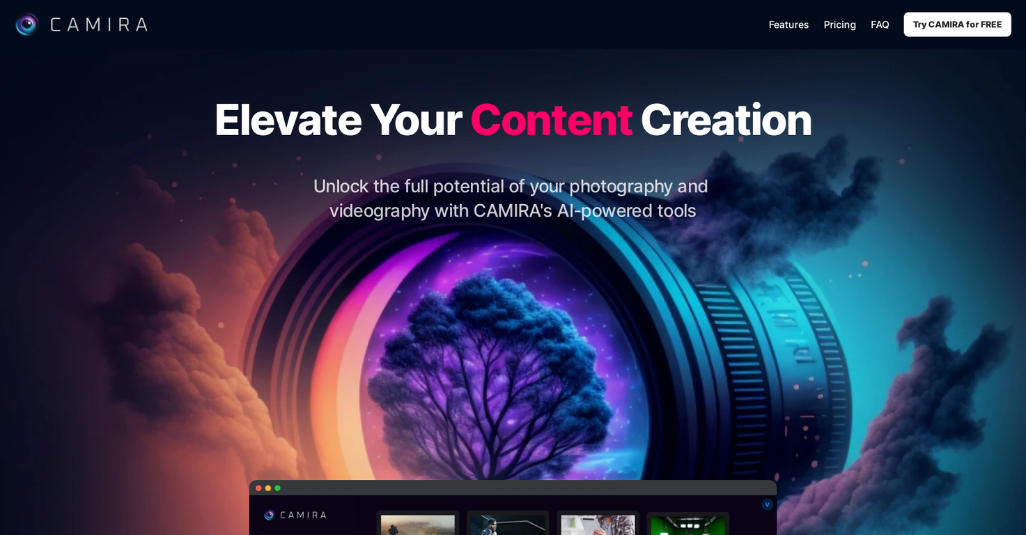 Camira screenshot