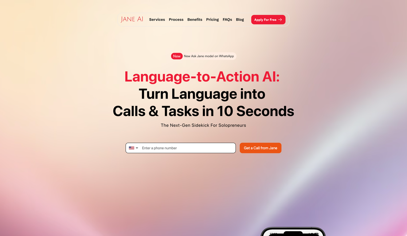Jane Turing AI screenshot