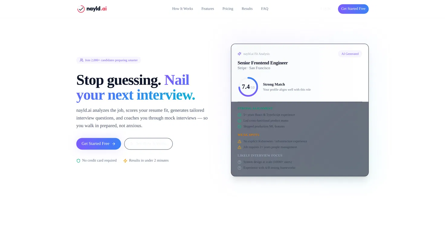 nayld.ai screenshot