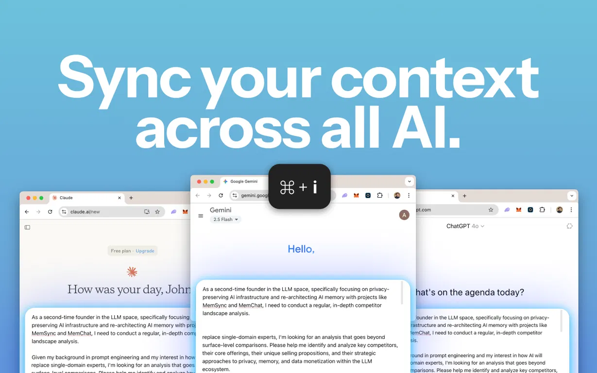 MemSync screenshot