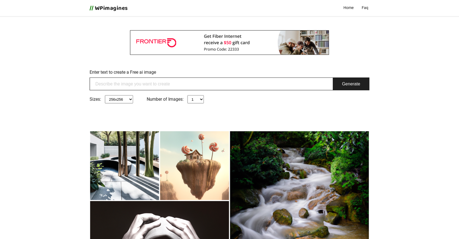 WPimagines screenshot