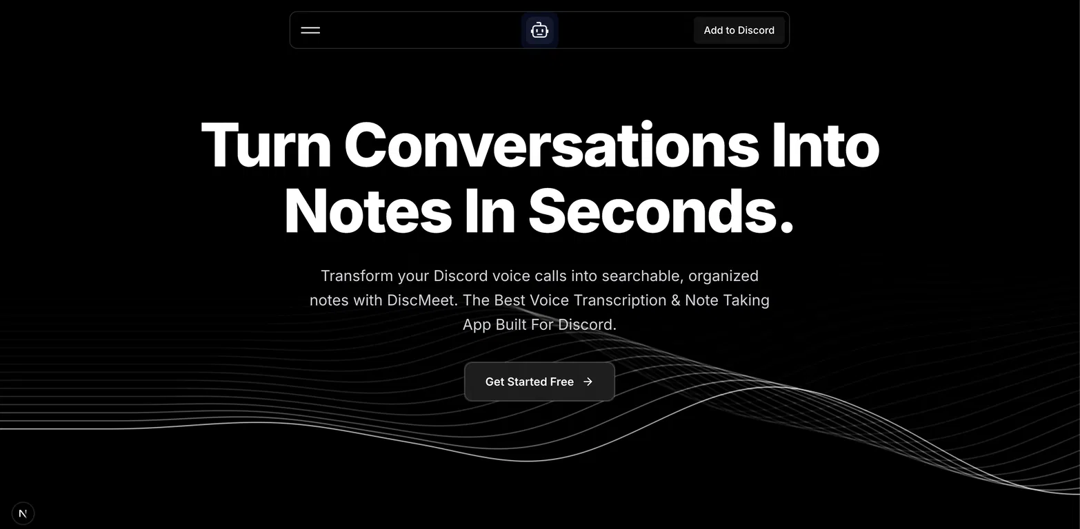 Discord DiscMeet screenshot