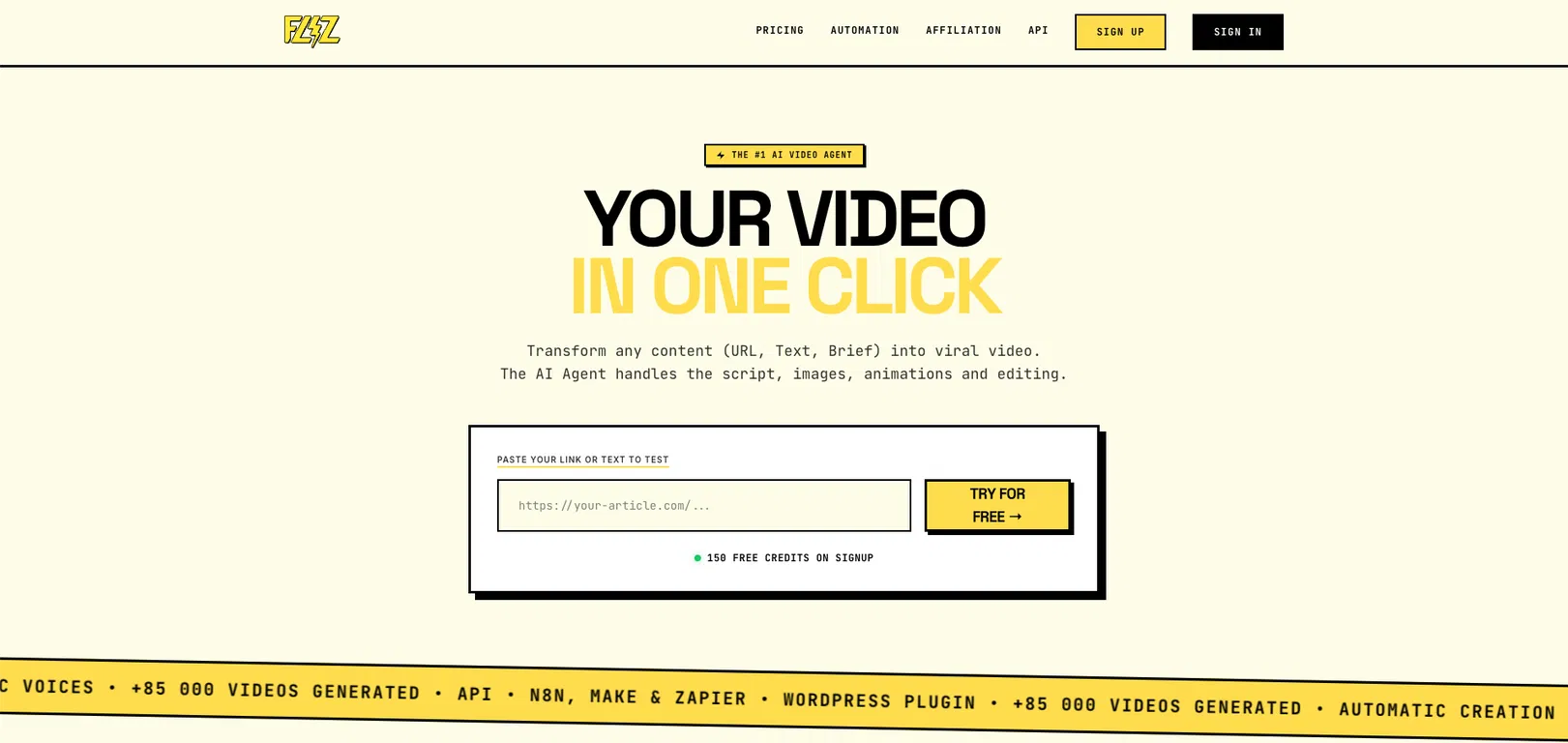 Fliz screenshot