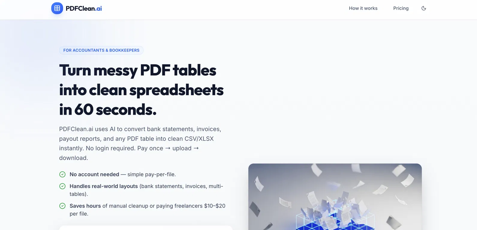 PDFClean.ai screenshot