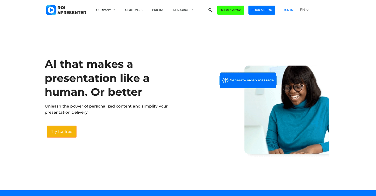 Pitch Avatar screenshot