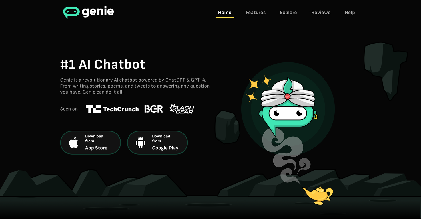 Genie AI screenshot