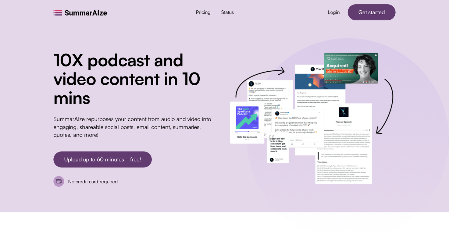 SummarAIze screenshot