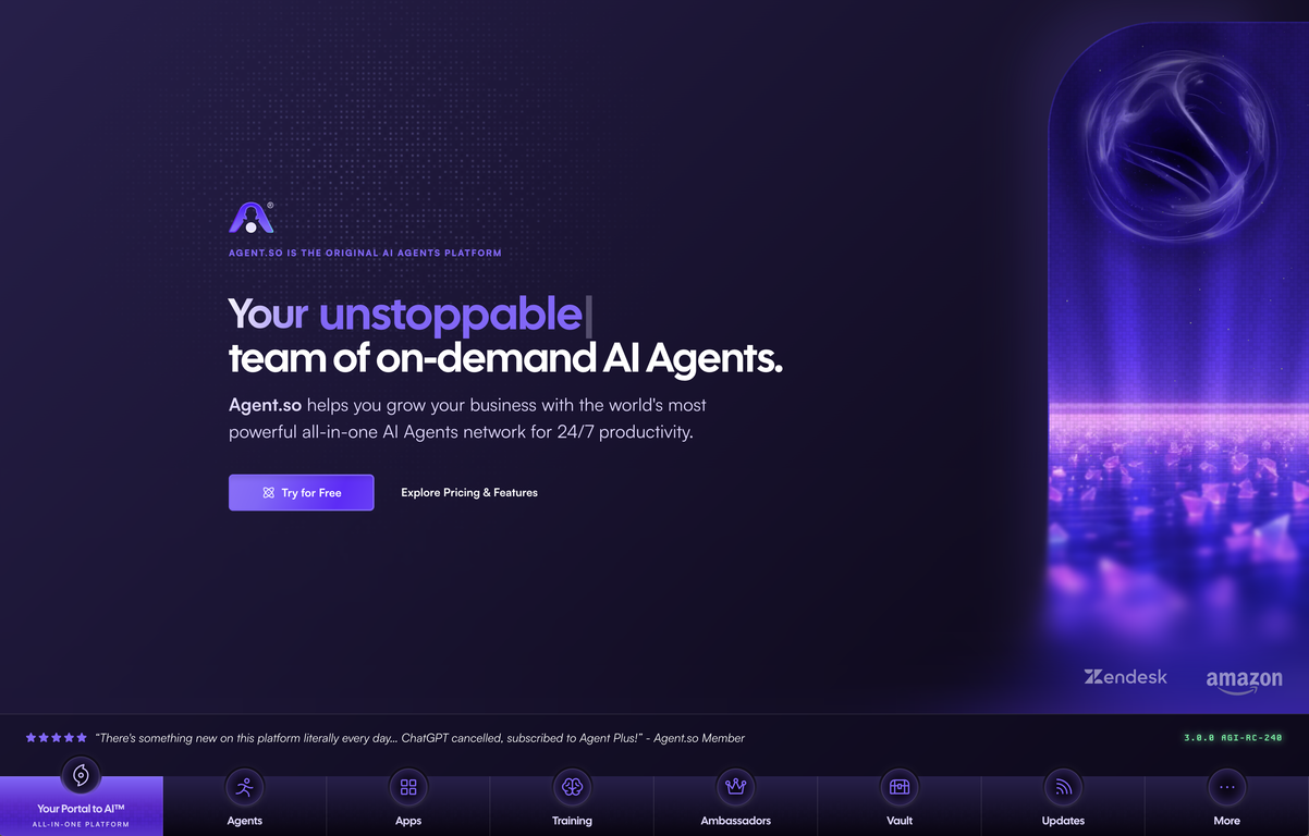 Agent.so screenshot
