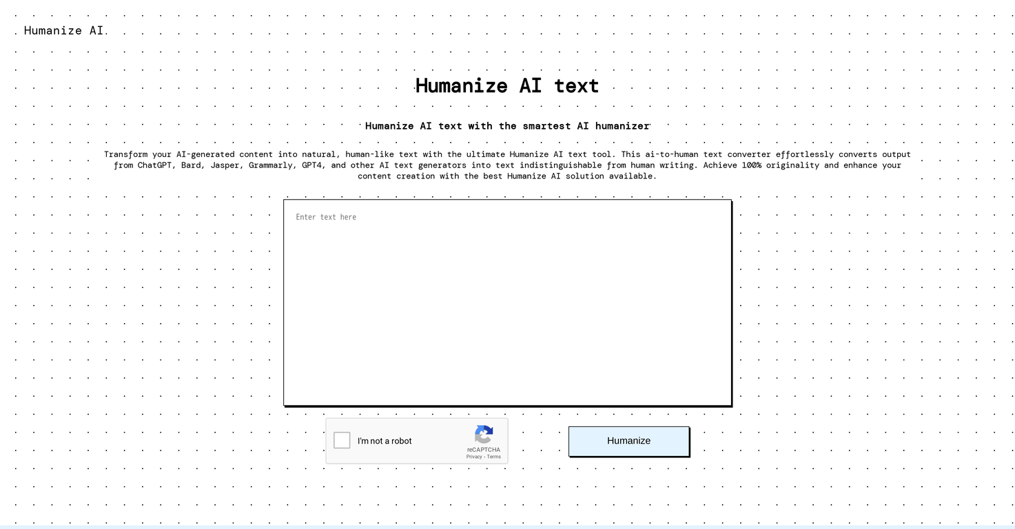 HumanizeAI screenshot