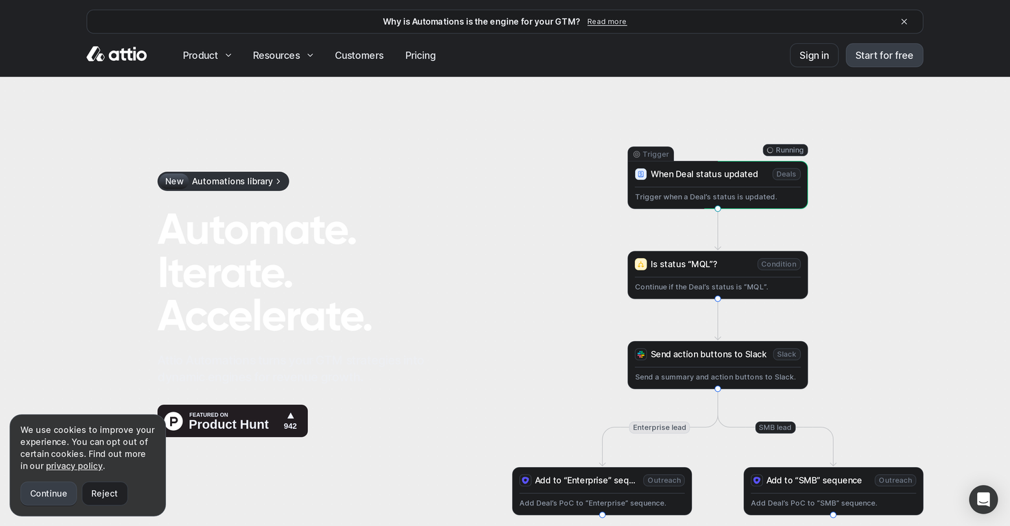 Attio Automations screenshot