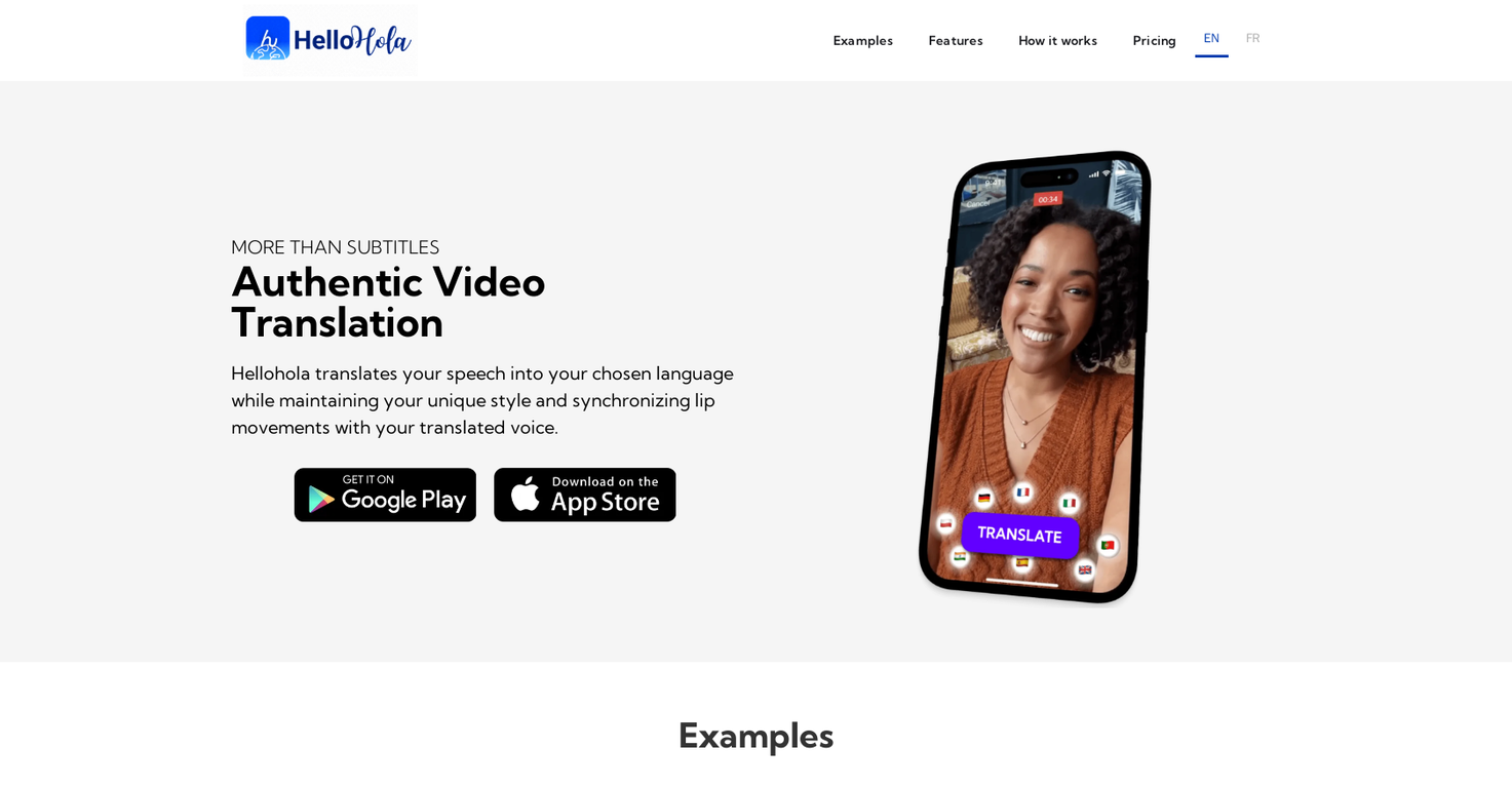 Hellohola screenshot