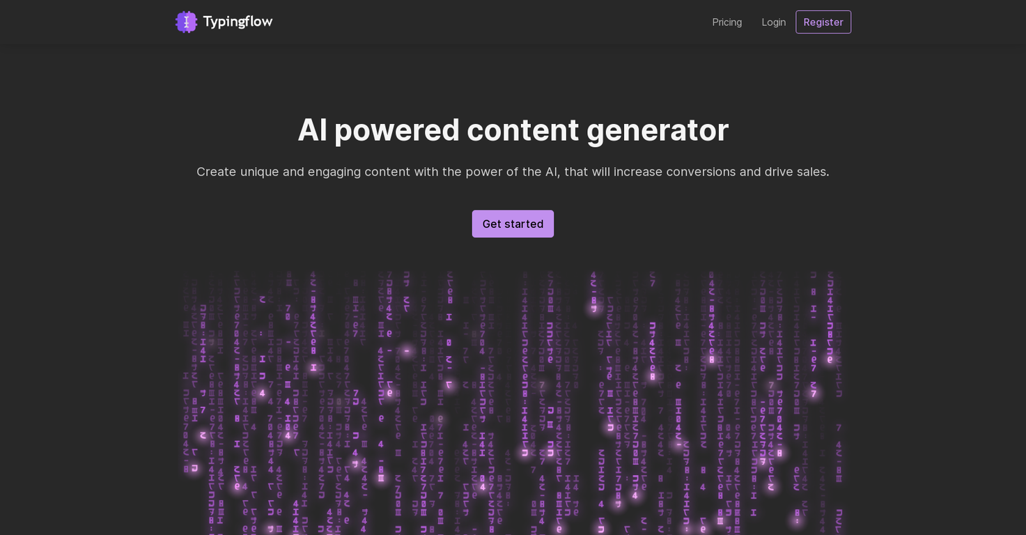 Typingflow screenshot