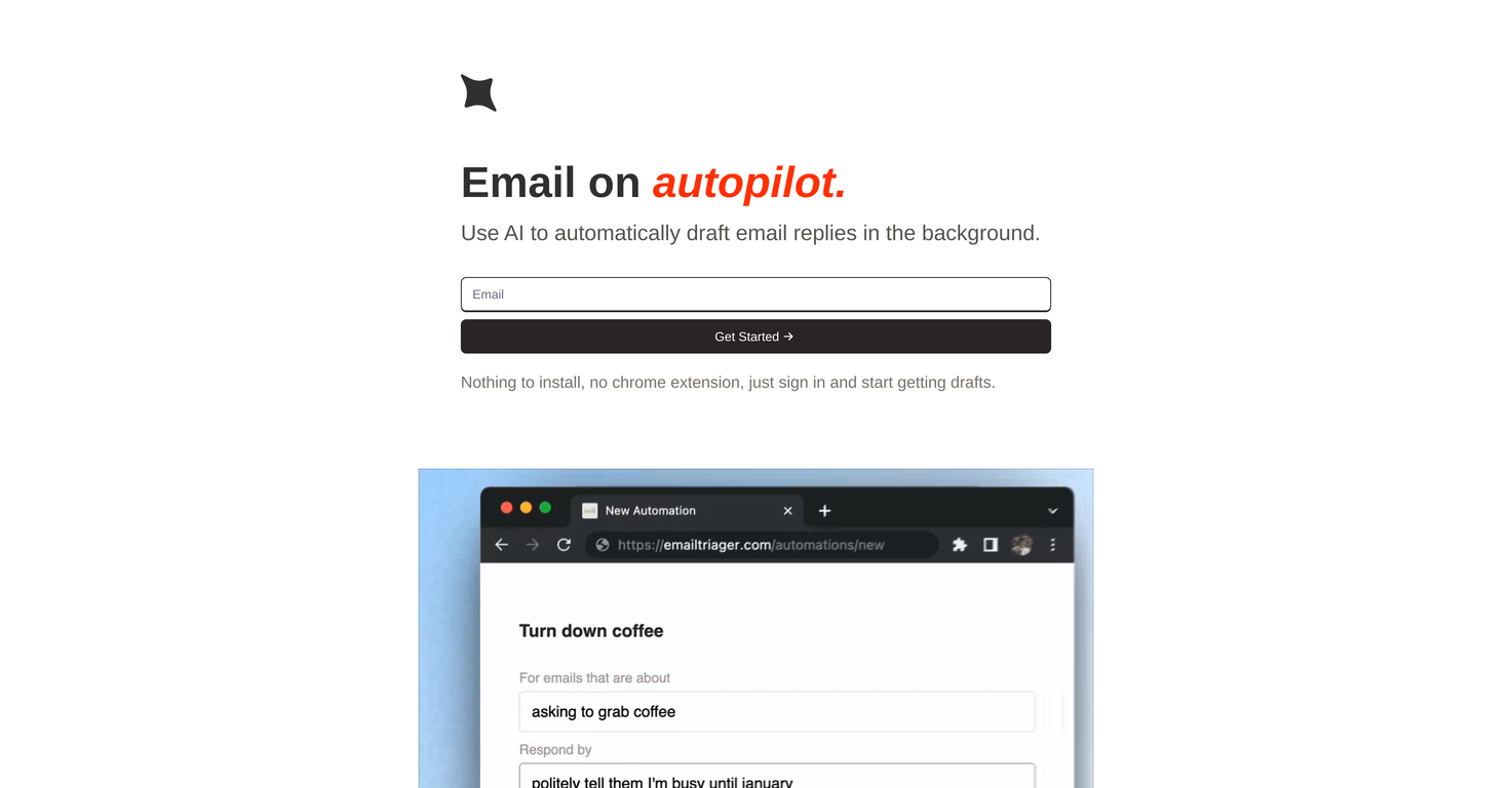 EmailTriager screenshot