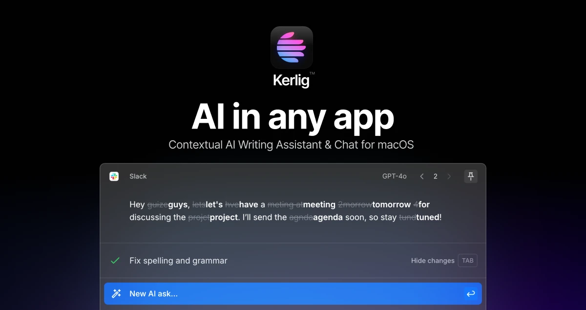 Kerlig screenshot
