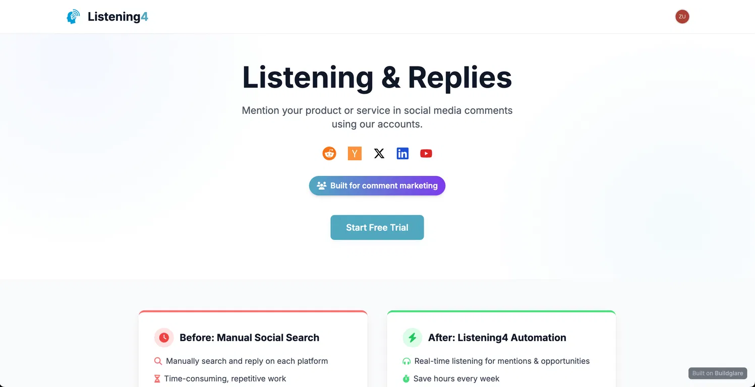 Listening4 screenshot