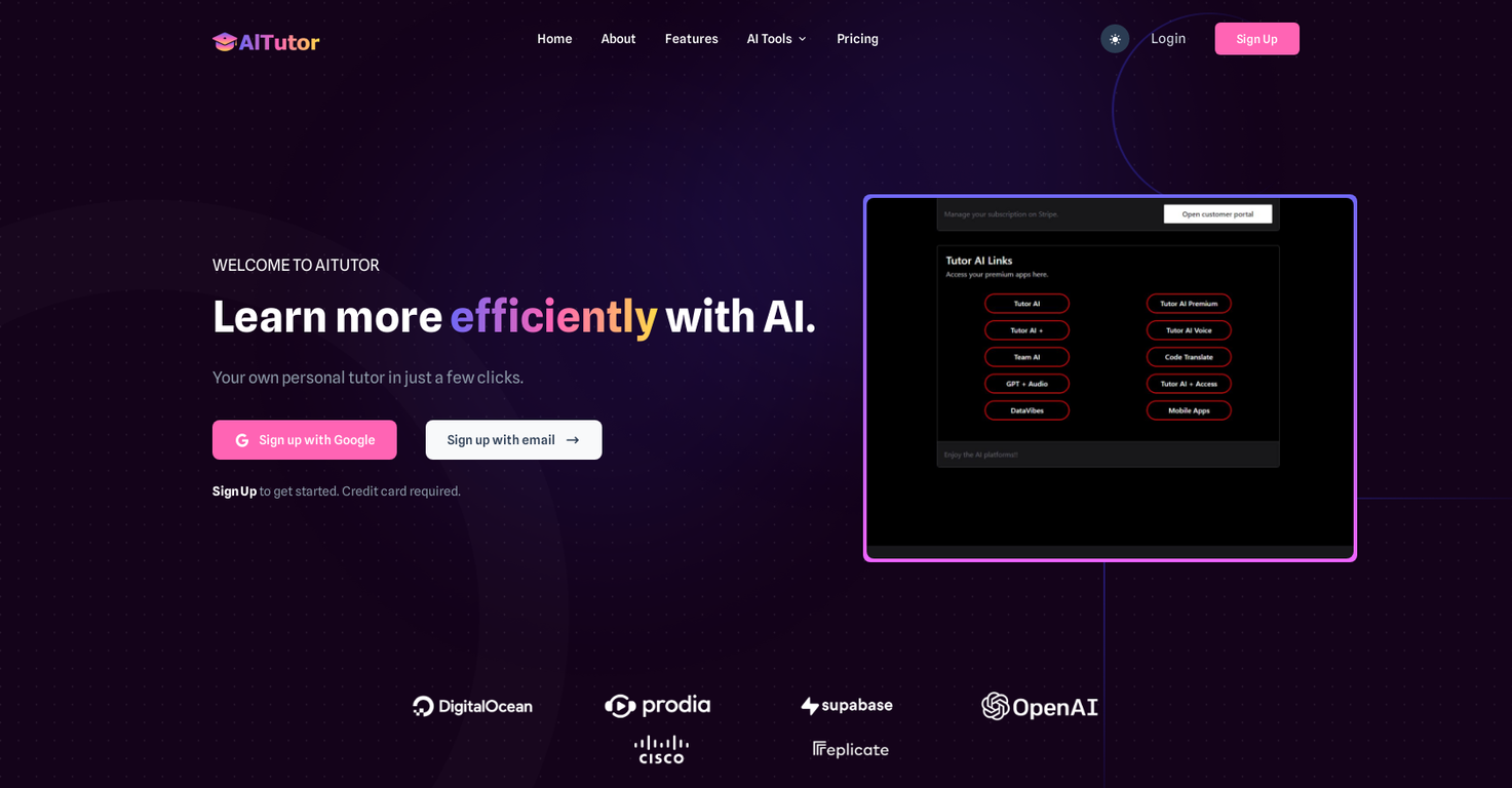AI Tutor screenshot