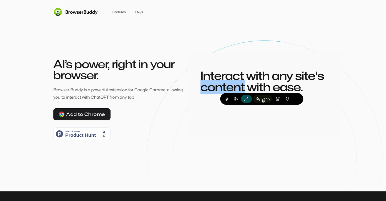 Browser Buddy screenshot