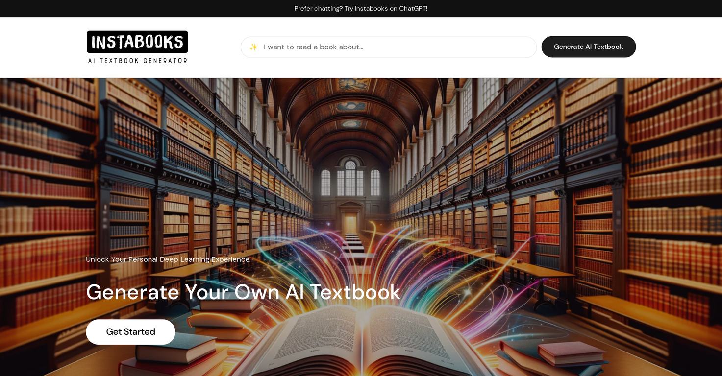 Instabooks screenshot