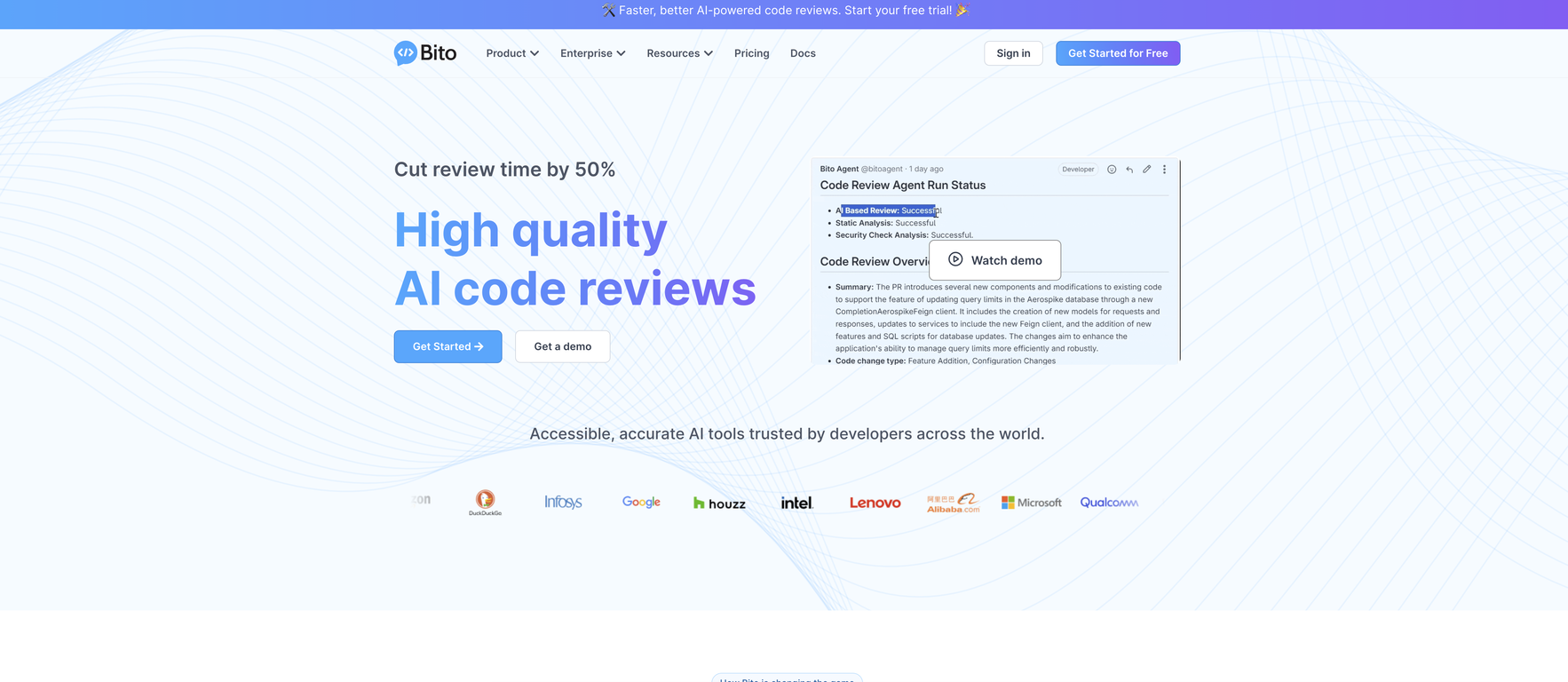 Bito AI screenshot