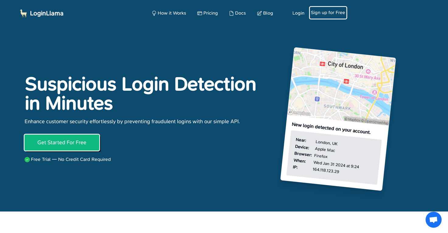 LoginLlama screenshot