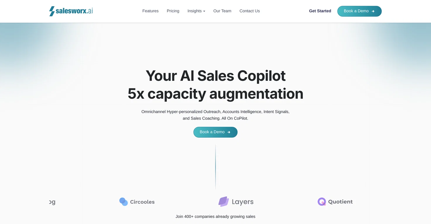 Salesworx screenshot