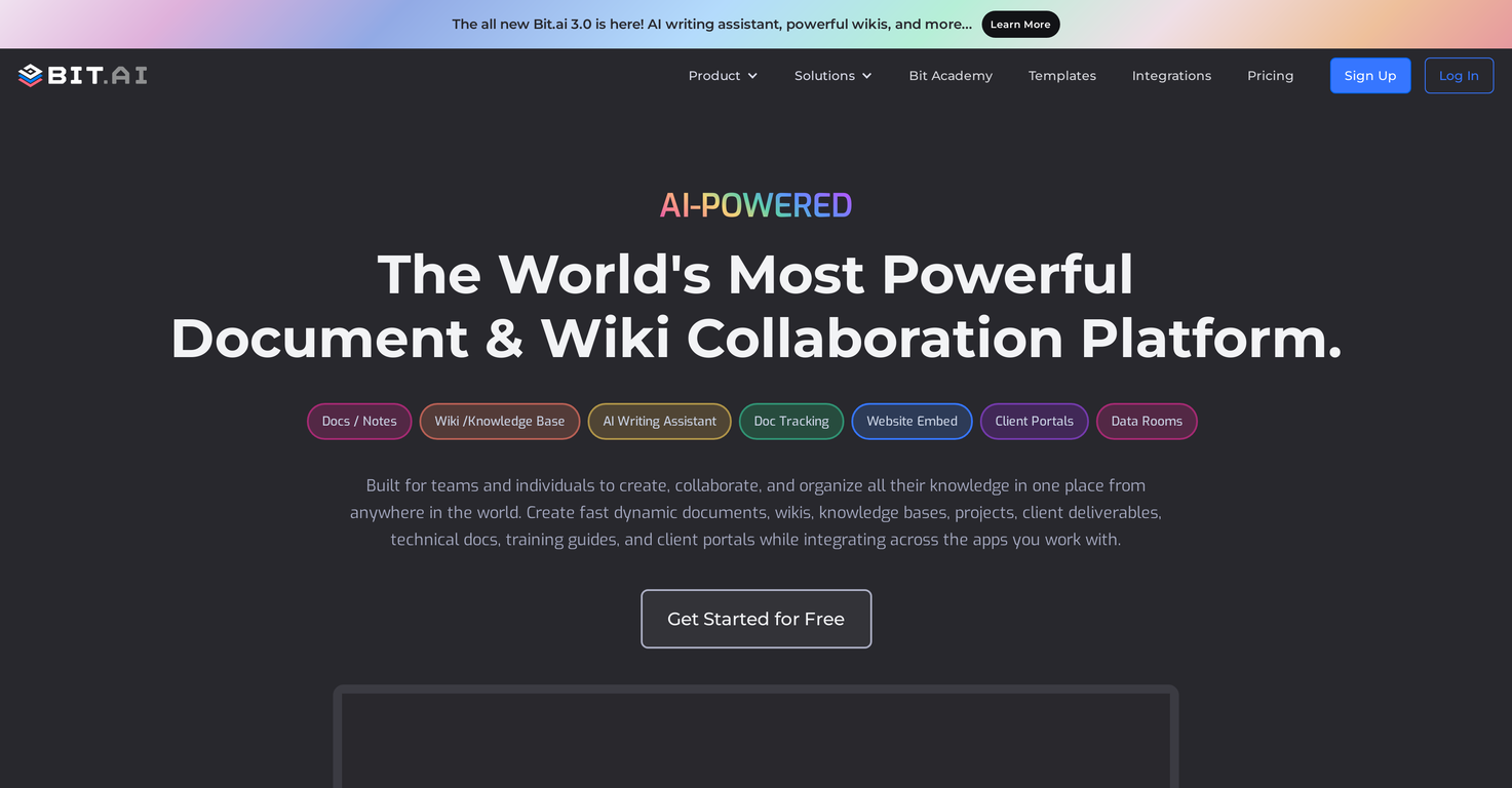 Bit.ai screenshot