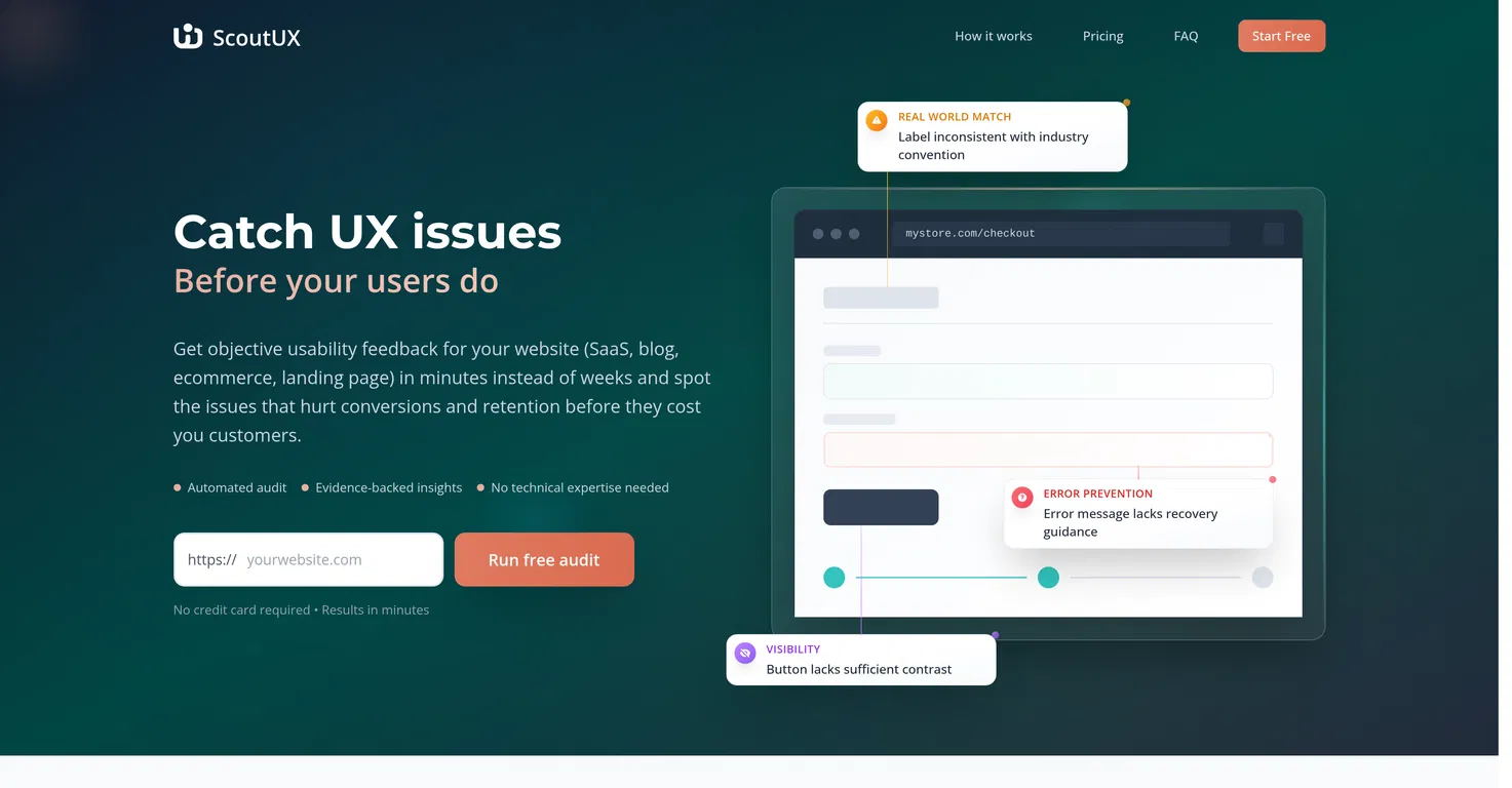 ScoutUX screenshot