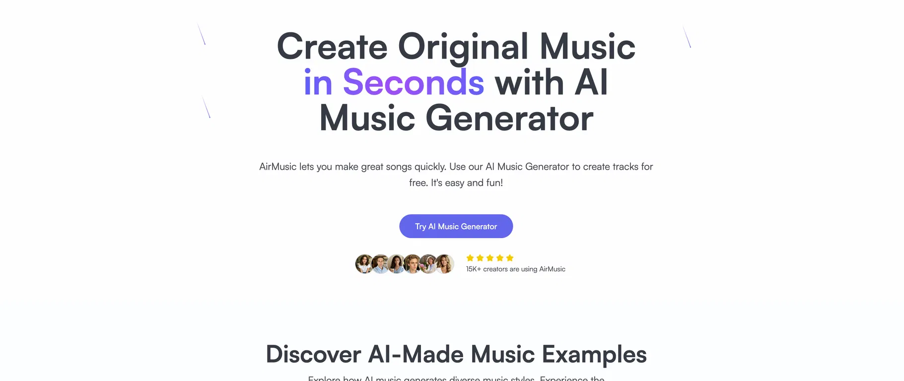 AirMusic screenshot