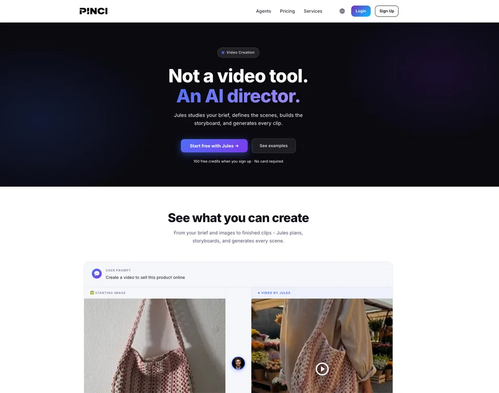 Pinci | Video Generator screenshot