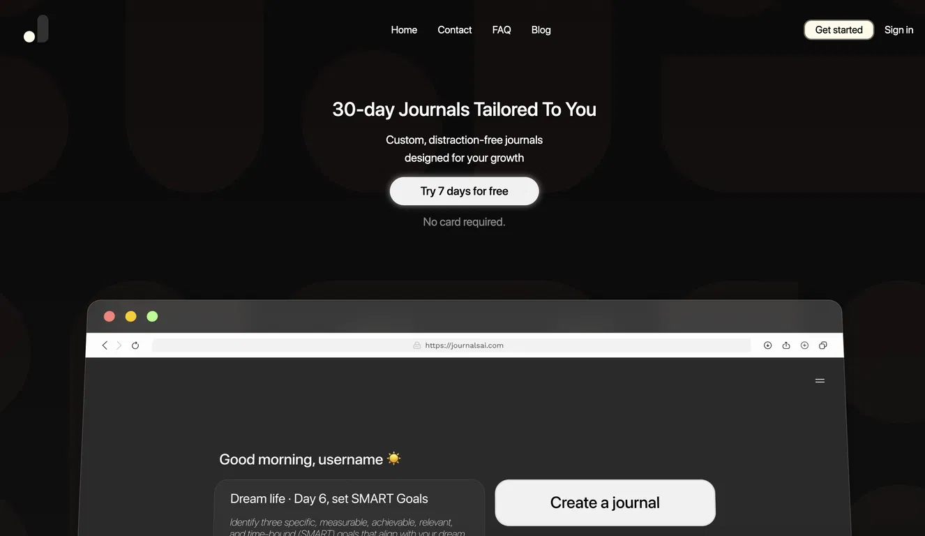 JournalsAI screenshot