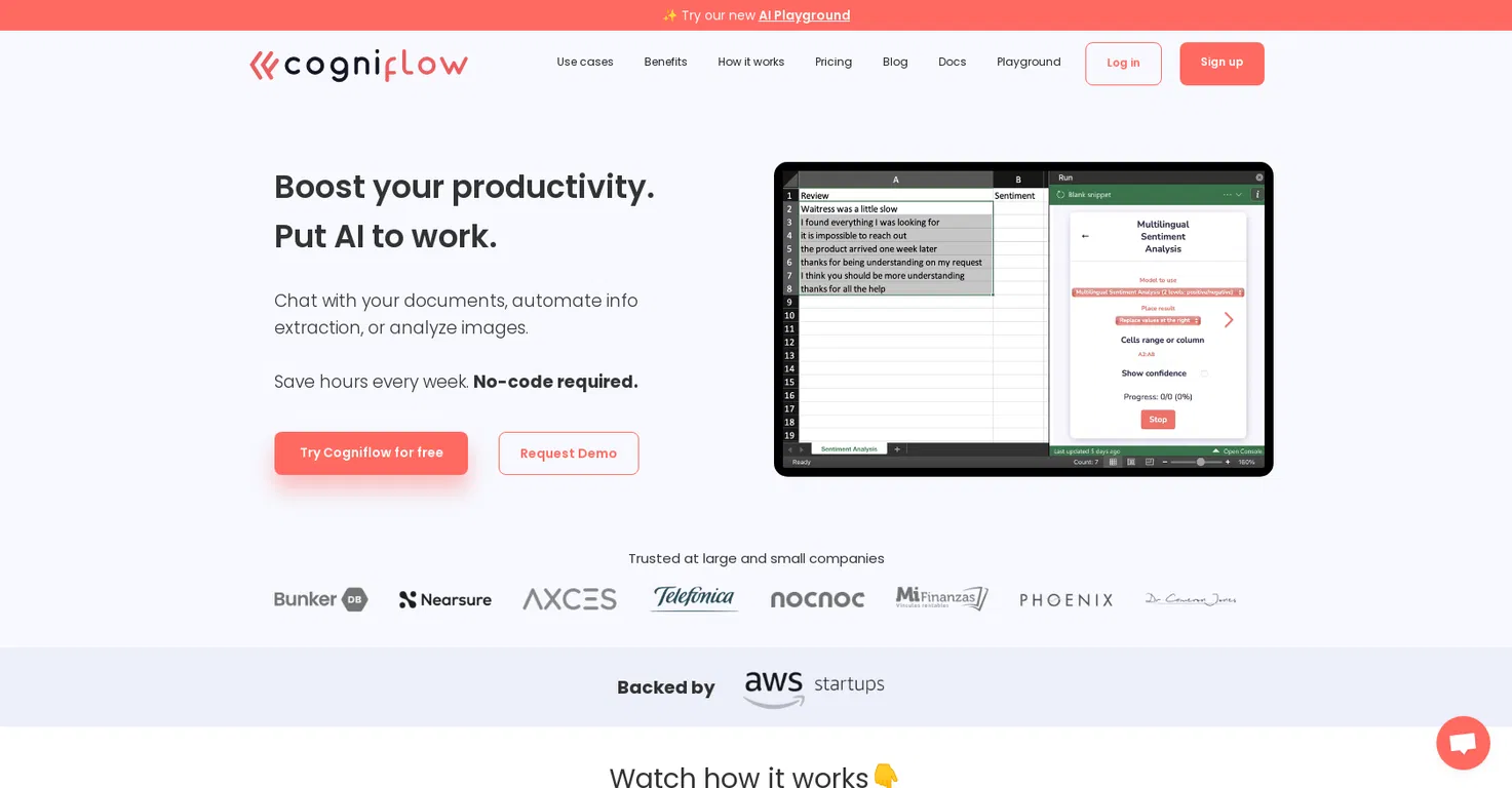 Cogniflow screenshot