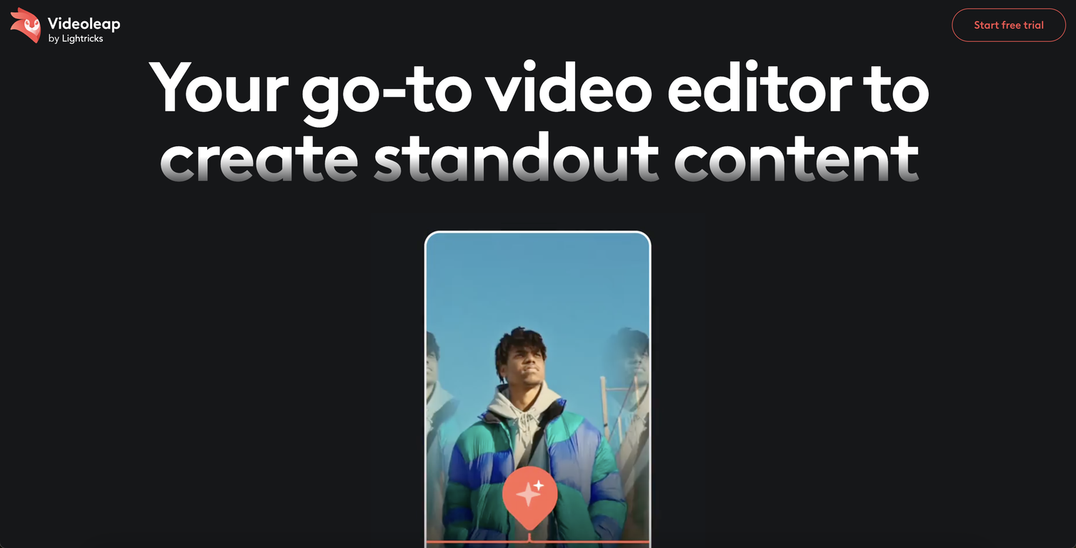 Videoleap screenshot