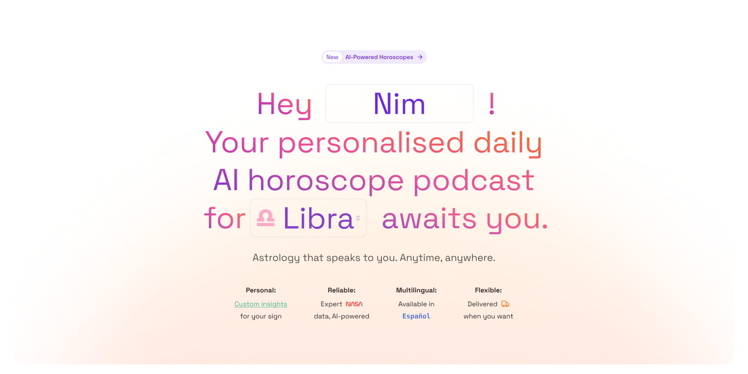 daily-horoscope screenshot