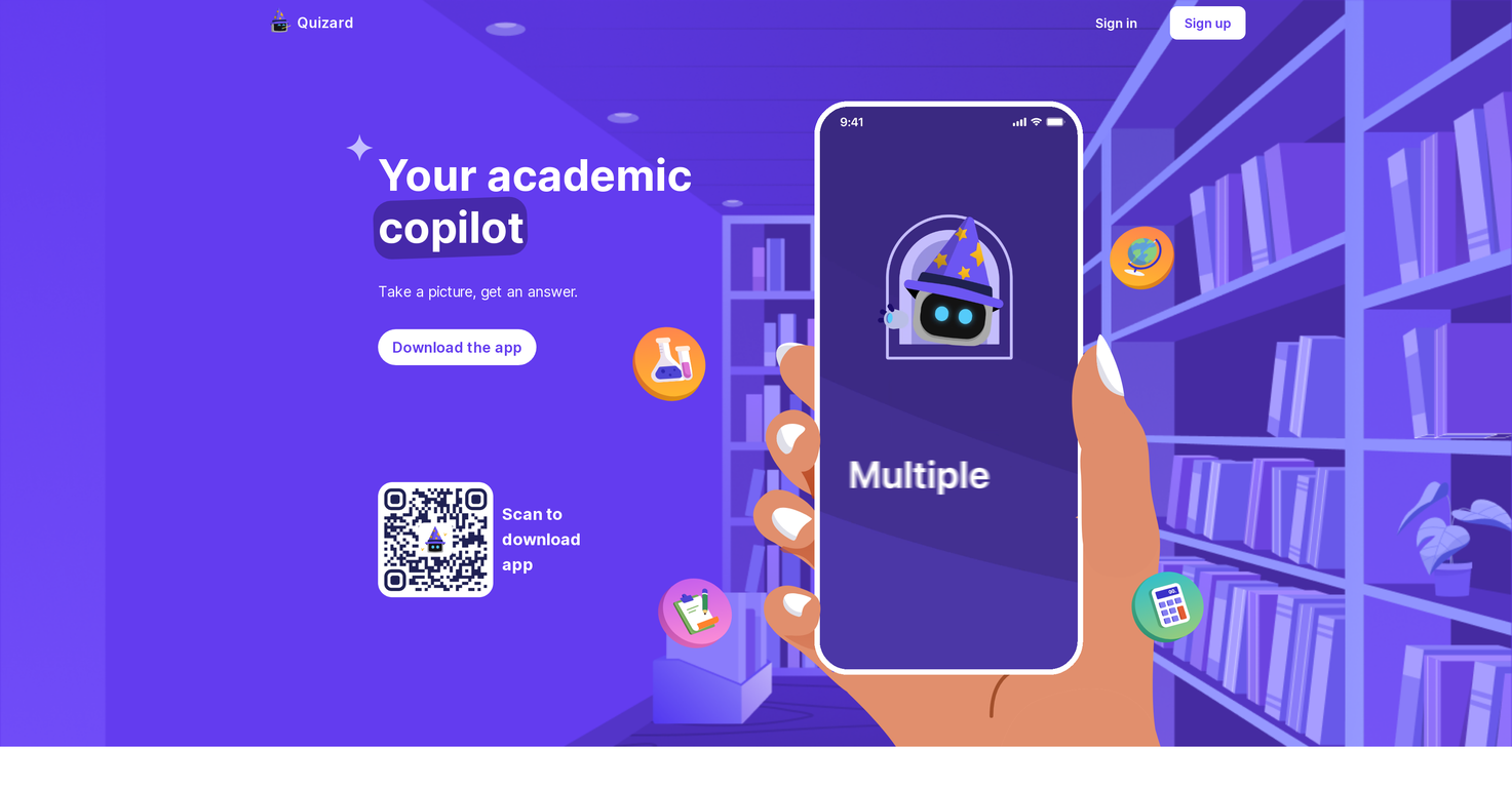 Quizard screenshot