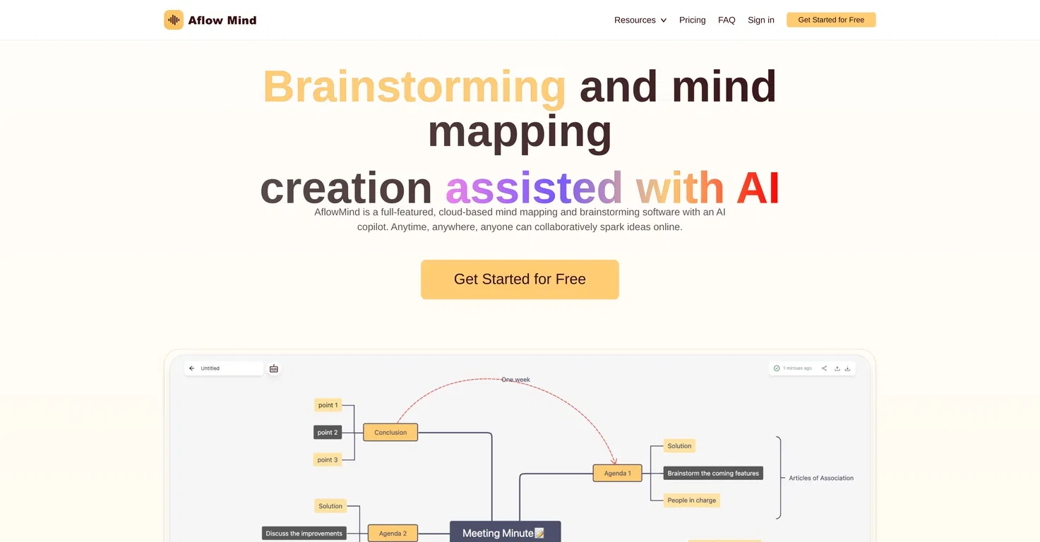 AflowMind screenshot