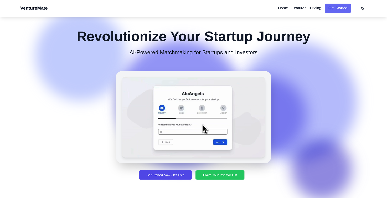 VentureMate screenshot
