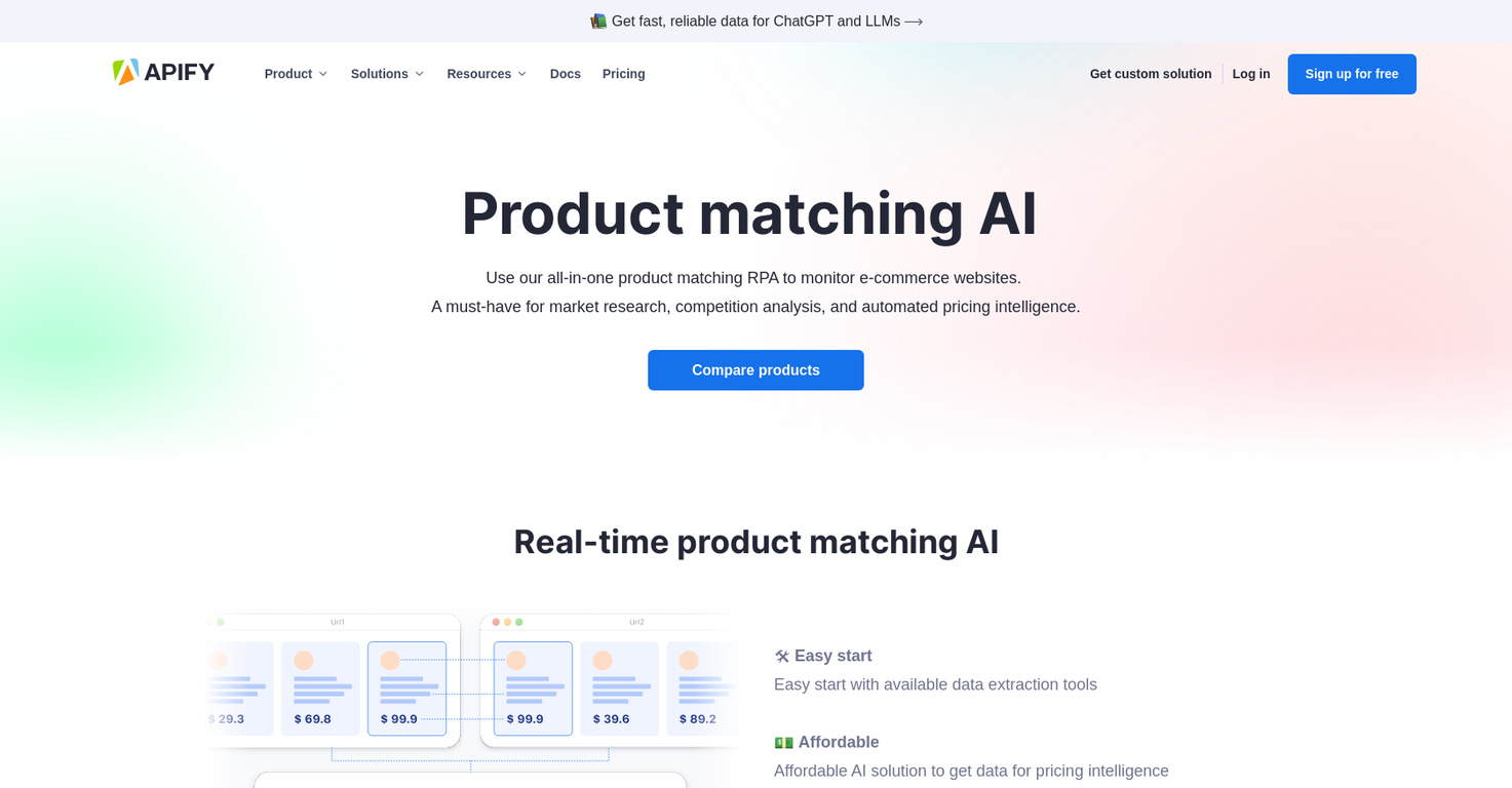 Apify screenshot