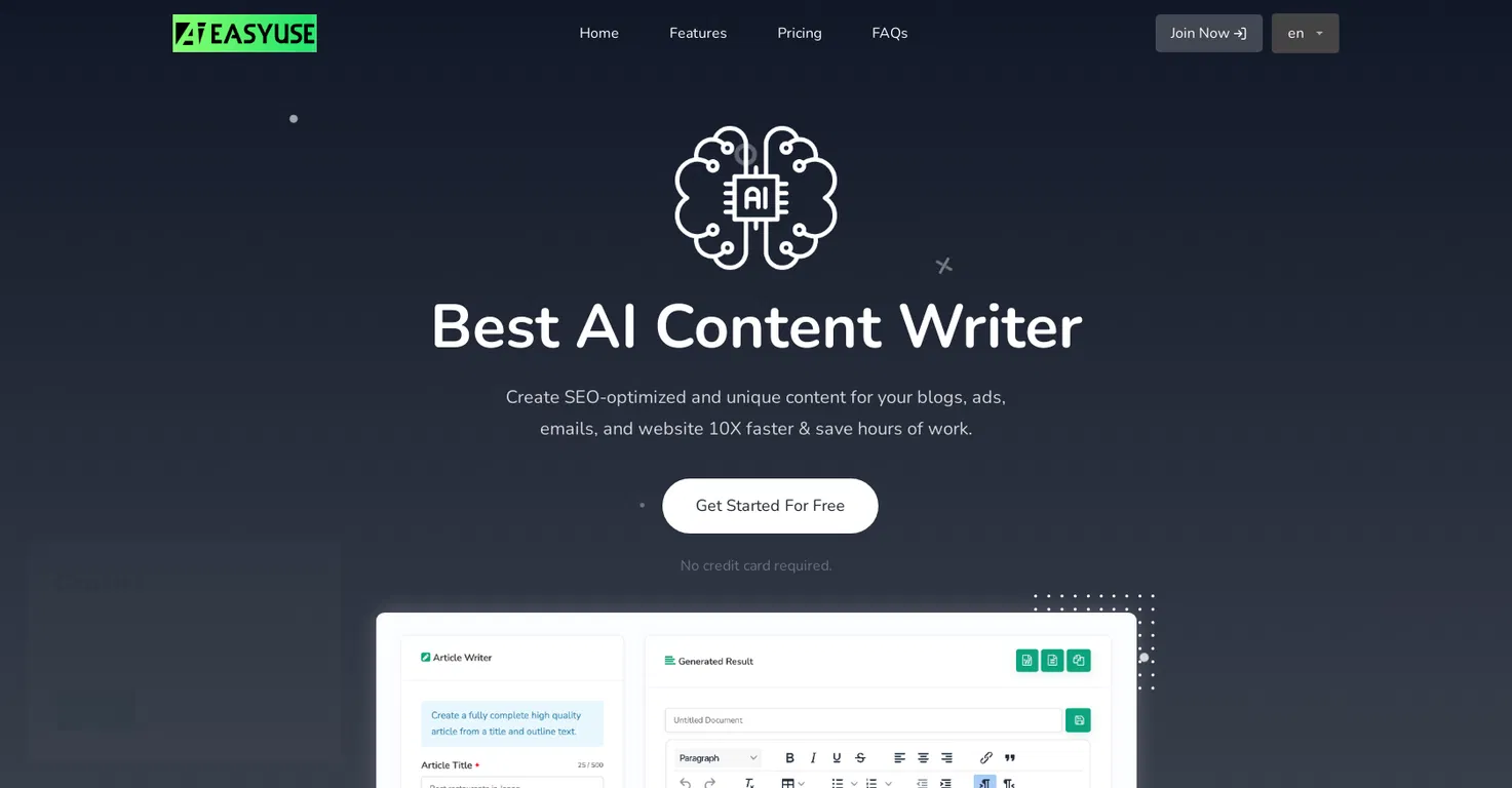 AIEasyUse screenshot