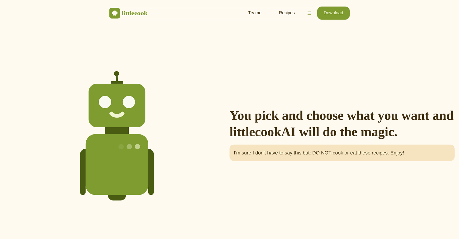 Littlecook screenshot