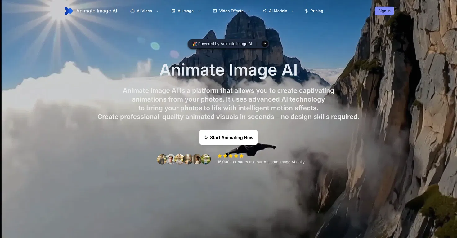 Animate Image AI screenshot