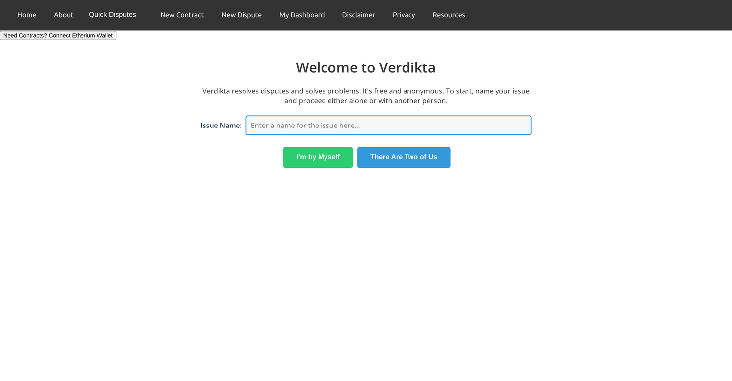 Verdikta screenshot