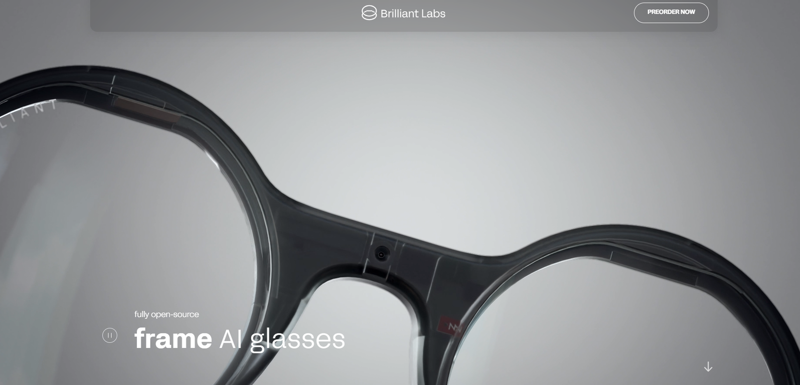 Brilliant Labs screenshot