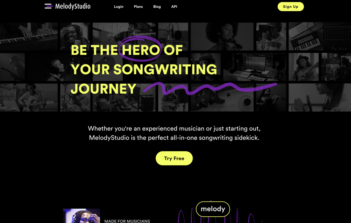 Melody Studio screenshot