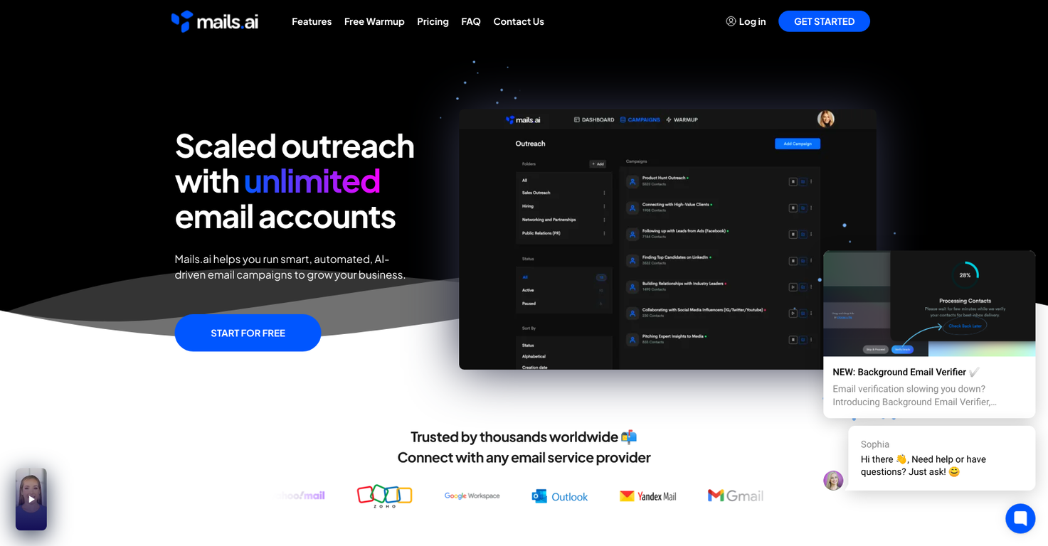 Mails.ai screenshot